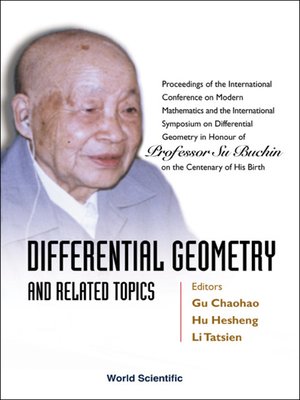 cover image of Differential Geometry and Related Topics--Proceedings of the International Conference On Modern Mathematics and the International Symposium On Differential Geometry